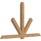 Ekena Millwork Kennewick Timber Gable Bracket, Western Red Cedar, 108"W x 68"H x 5 1/2"D x 5 1/2"F, 15/12 Pitch GBW108X68X0606KEN00SWR - alternate 3